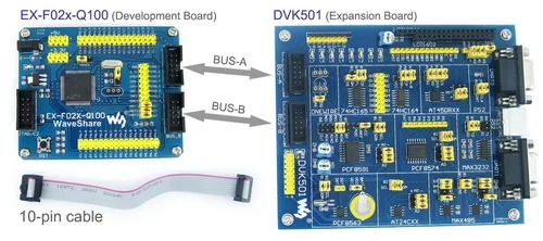 C8051F020 C8051F 8051 оценочная макетная плата комплект+ DVK501 системные инструменты = EX-F02x-Q100 Премиум