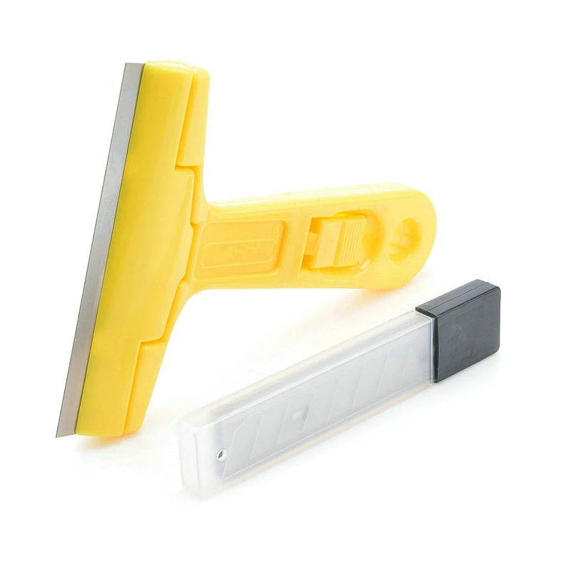 Портативная лопатка для чистки ножа 145 мм для стеклянные напольные плитки скребок для пола с 10 лезвиями для чистки ручных инструментов