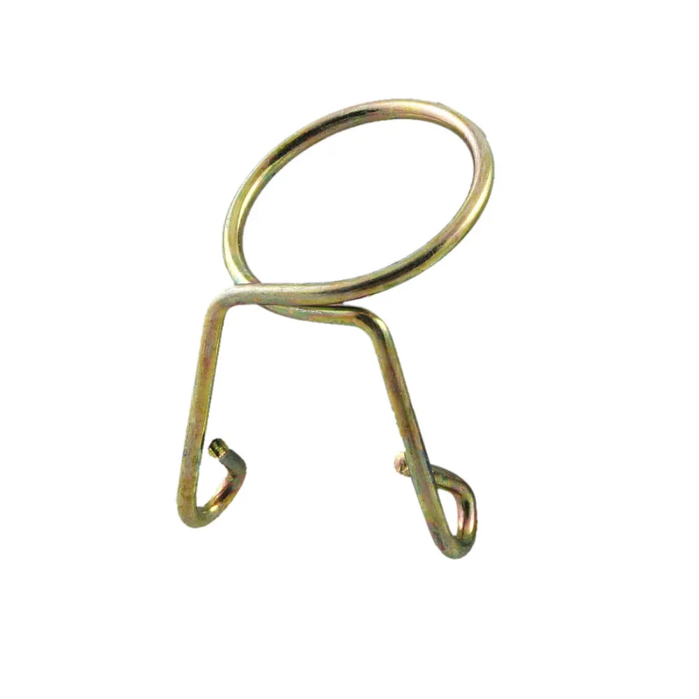 Motorcycle Car 2.5mm Wire Dia Metal Hose Tubing Spring Clips Clampin