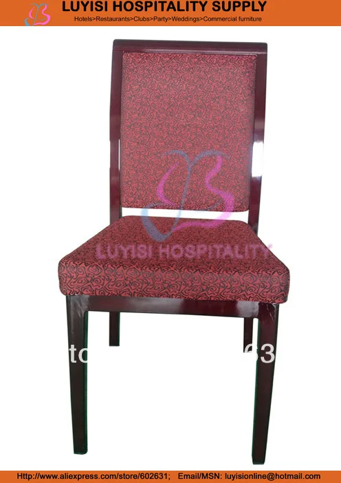 التراص المعادن الطعام كرسي LUYISI811