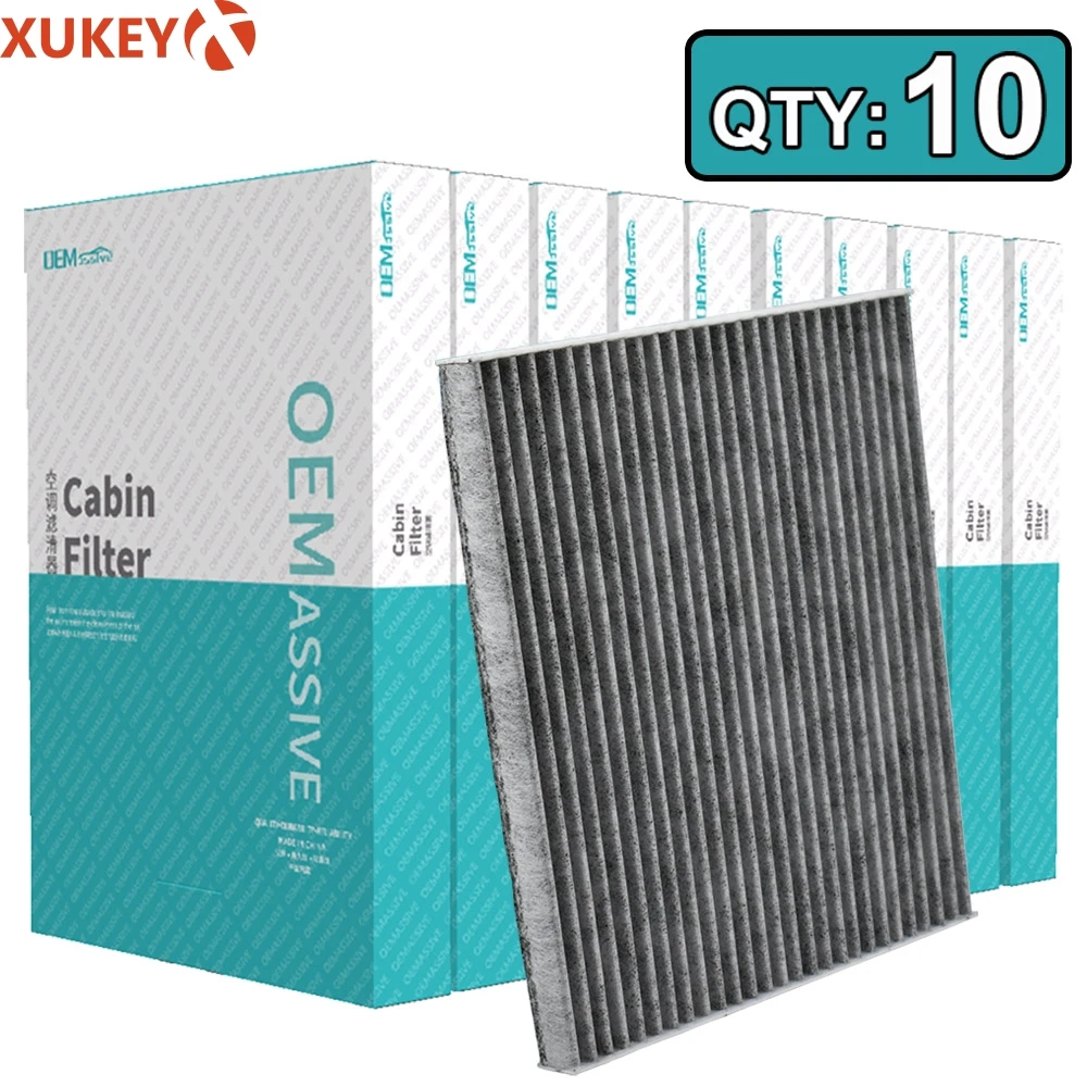 

10x Car Accessories Pollen Cabin Air Filter For Hyundai Grandeur GH Santa Fe DM Sonata YF Kia K5 97133-3SAA0 2011 2012 2013 2014