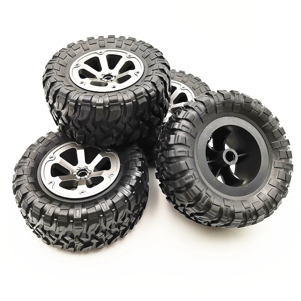 4Pcs Plastic RC Car Tires Wheels Rims Set for WPL B-36 B-14 B-24 B-16 C-14 C-24 Toys Car Accessory New Hot