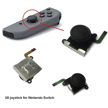 

4Pcs 3D L R Joystick Analog Rocker Stick for Nintendo Switch Controller Joycon Game Accessories