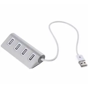 

Mini 4 Port HUB High Speed USB 2.0 Splitter Adapter Hub with Cable