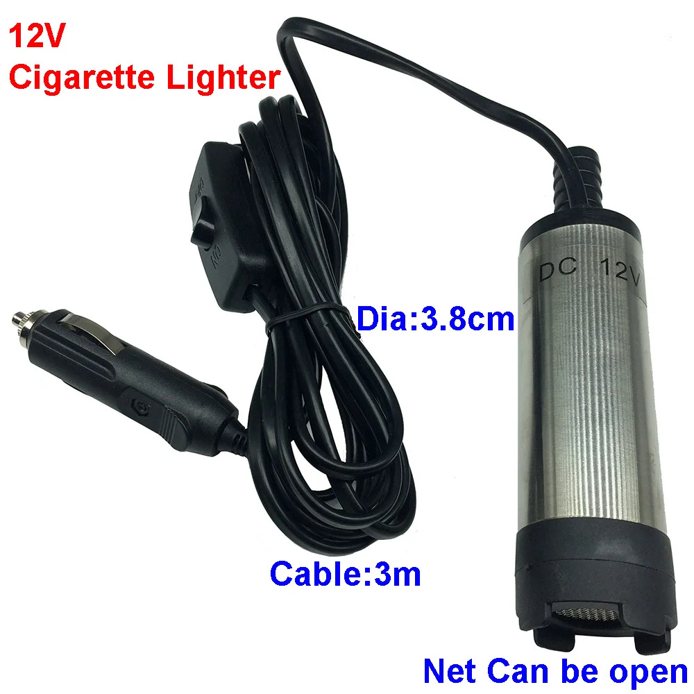 

Cigarette Lighter power 12V Oil Pump Oil/Diesel Fluid Pump Diesel Oil Extractor Scavenge Exchange Transfer Car Boat Motorcycle