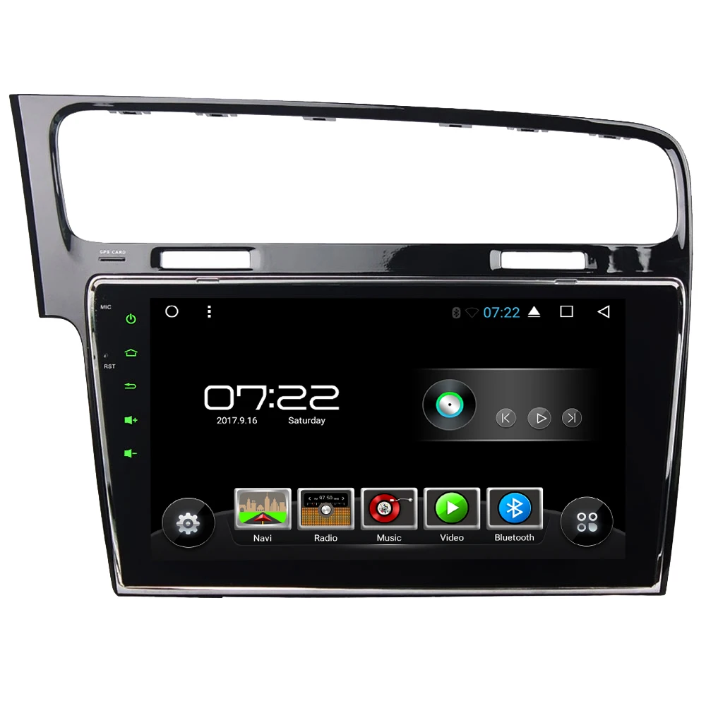 

Quad Core 2GB RAM 32GB ROM Android 7.1 Car Radio DVD player GPS Navigation for Volkswagen Golf 7 MK7 2013 2014 2015 2016 2017