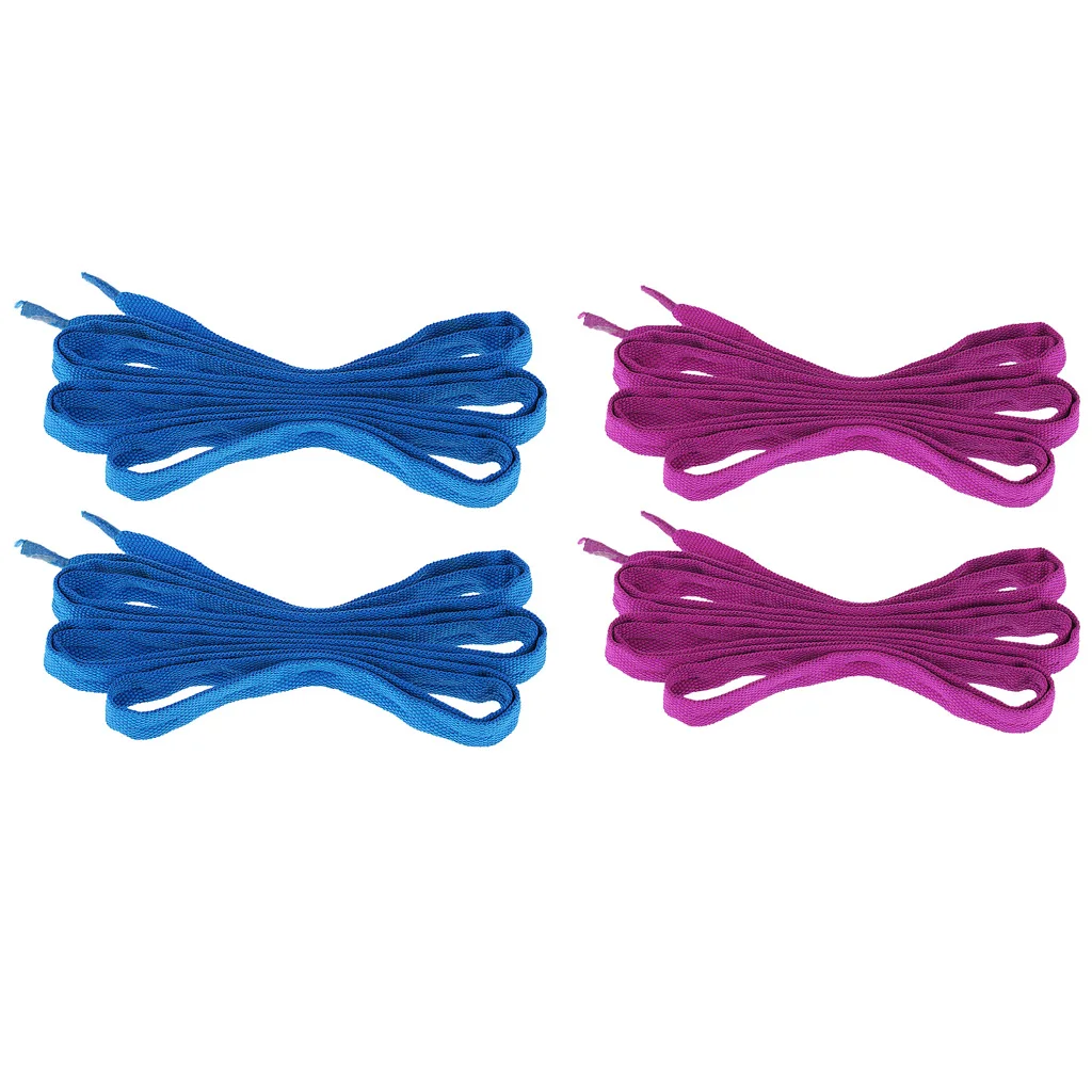 2 Pairs Strong Skates Shoelaces Roller Ice Skate String Outdoor Skating