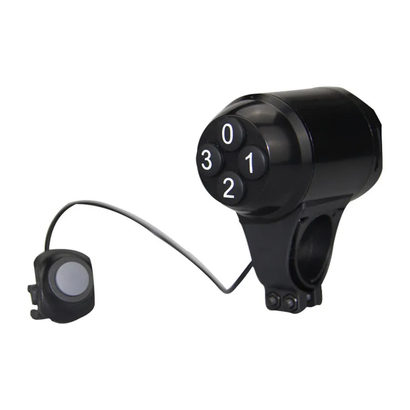 cycle bicycle bell bike ring electric horn with alarm password lock