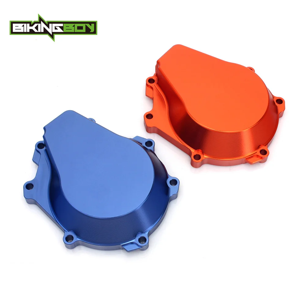 

BIKINGBOY CNC Billet Ignition Case Clutch Guard Cover Protector fit for KTM 450 SX-F SC-F 2015 2016 2017 15 16 17 Orange Blue