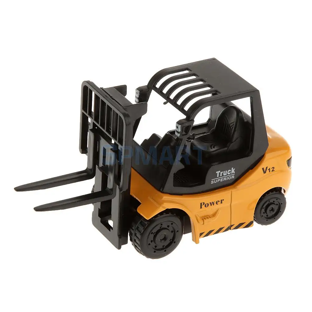 164 Diecast Forklift Truck Model Construction Vehicle Car Kids Toysin Diecasts & Toy Vehicles