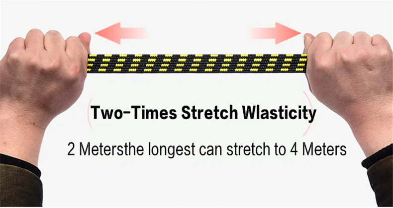 Sale High-Quality Elastic Rope Motorcycle Bicycle Tied Rope Bandage Baggage Wrapped Belt Wrapped In Binding Luggage Lashing 5 Colors 3