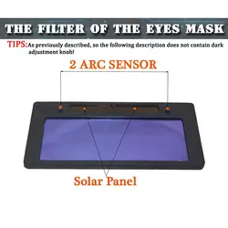 Авто Даркен затенение глаза маска Weldor очки Защита для сварочных работ шлем Кепка очки JFlyer