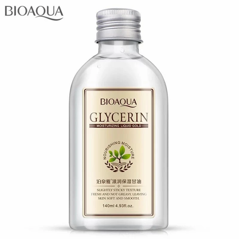 

BIOAQUA Natural Moisturizing Glycerin Skin Care Multiple Functions Body Skin Fresh Keep Skin Soft Smooth Anti-Aging Oil 140ml