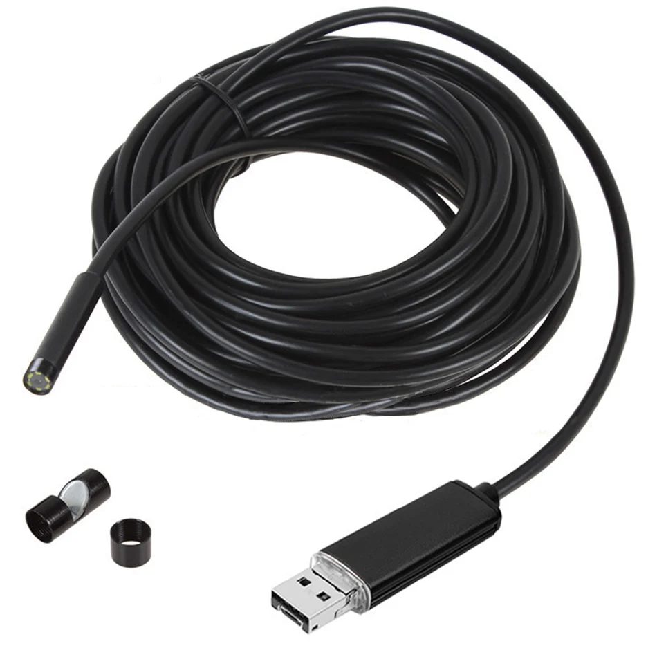 USB эндоскоп с водонепроницаемой трубкой 7 мм 5 м|otg otg|otg waterproofuvc tube |