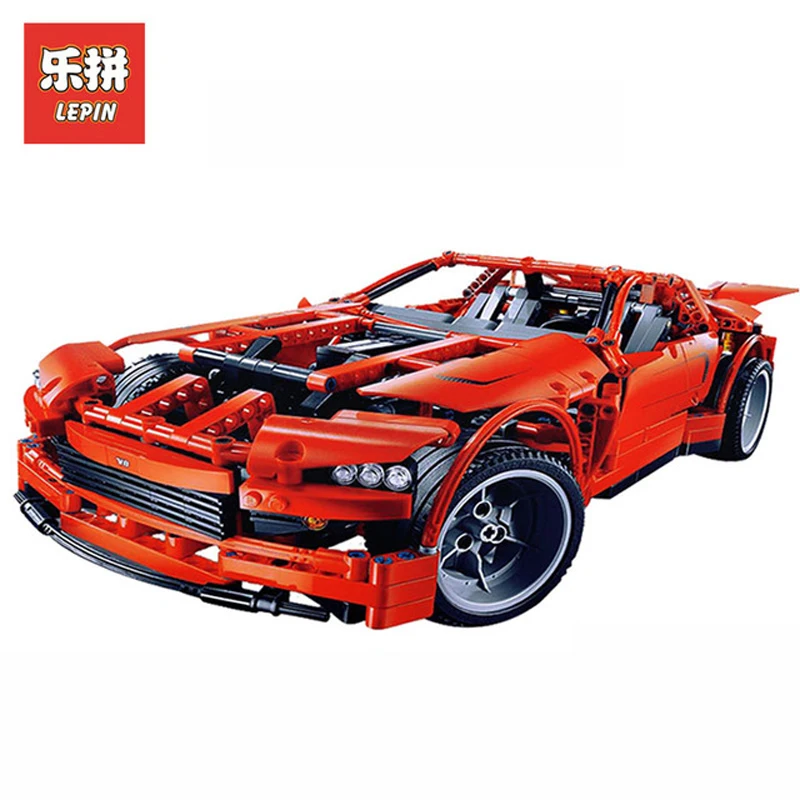

LEPIN 20028 Technic series 1281Pcs Genuine Super car Model Building kits Blocks Bricks LegoINGlys 8070 Toys for Children Gift
