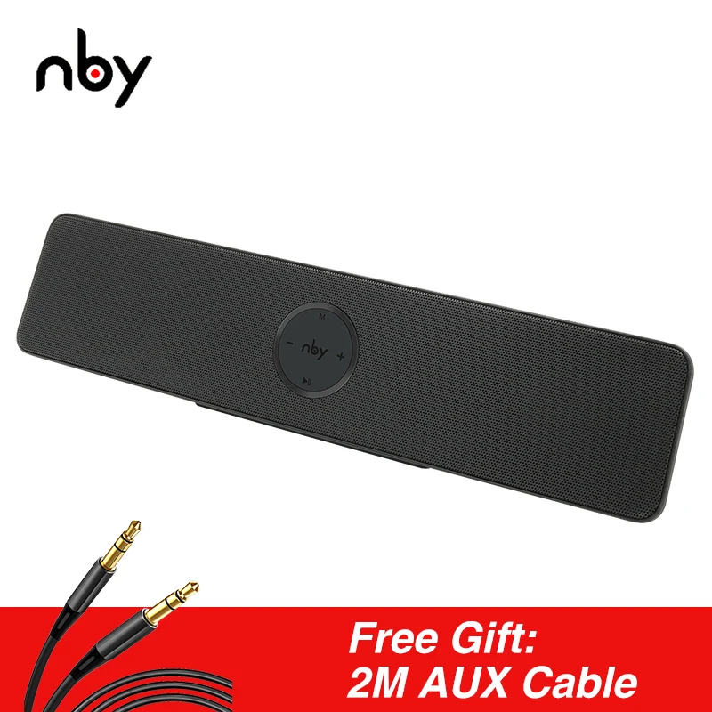  NBY 5530 Portable Bluetooth Speaker For Computer Wireless Loud speakers Bass Hifi Stereo Surround B