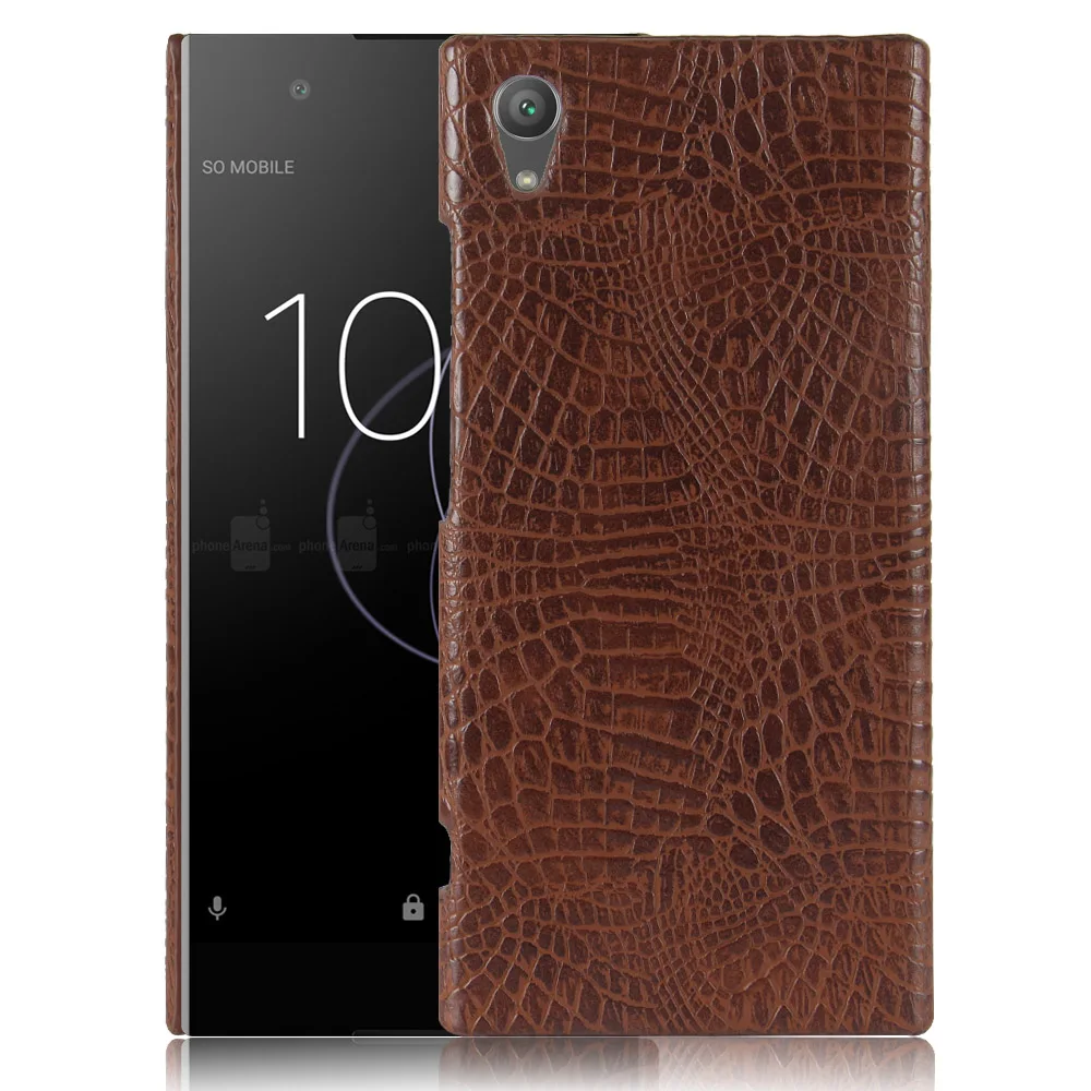Чехол из крокодиловой кожи для Sony Xperia xa1 XA Plus Роскошный чехол с рисунком