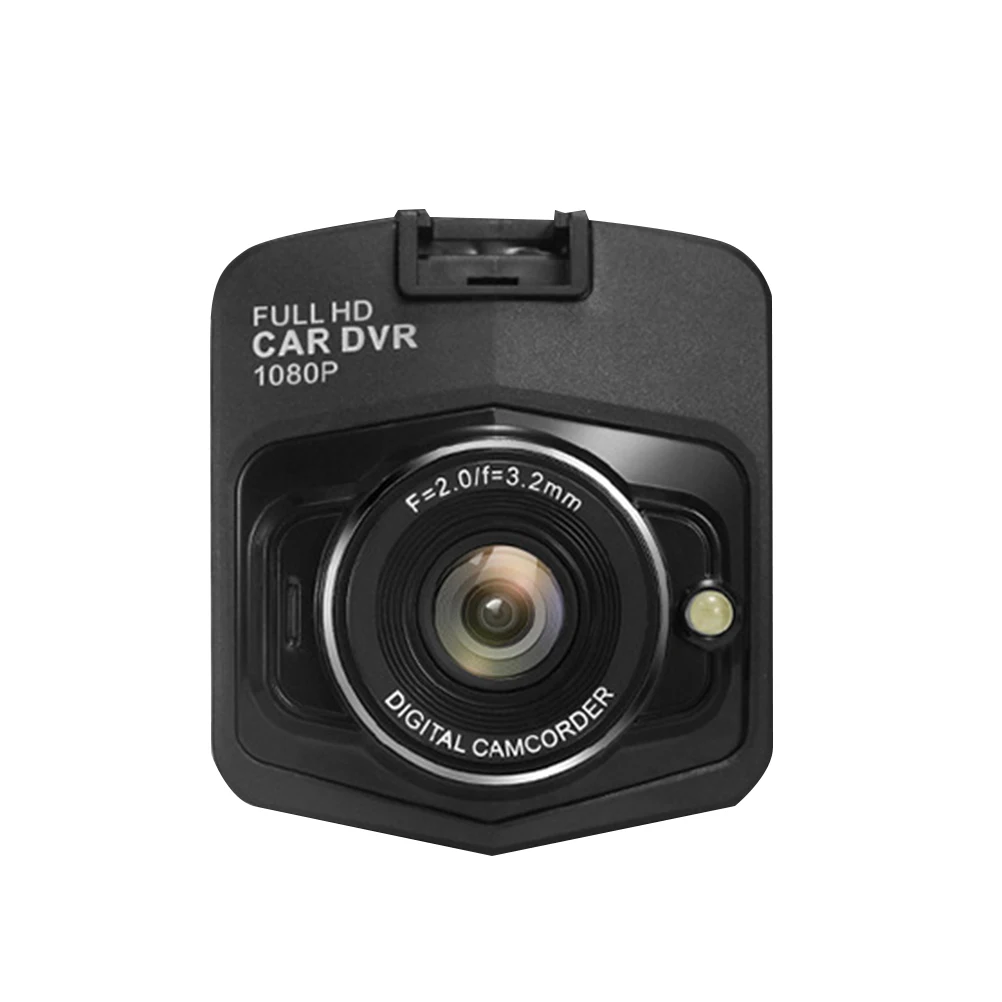 Full HD 1080P 12MP Автомобильный видеорегистратор g-сенсор камера 170 градусов видеорегистратор циклическая запись ночного видения видеокамера автомобильная камера - Название цвета: Черный