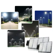 50 Вт 100 Вт 150 Вт 200 Вт светодиодный уличный свет Водонепроницаемый IP65 AC165-265V для светодиодного уличного фонаря роуд сад лампа холодные белые прожекторы настенный светильник