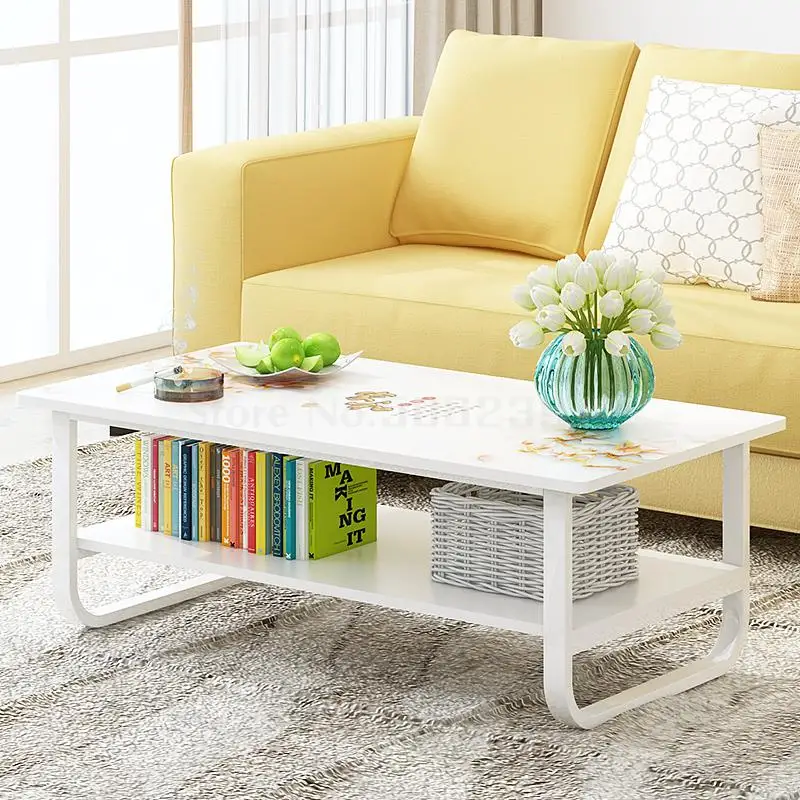 

Coffee table simple living room creative small table small apartment simple balcony tea table household tea table dual-use