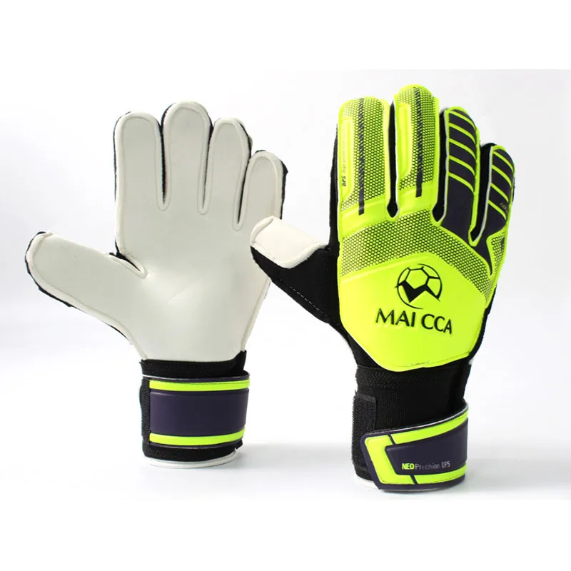 MAICCA Football goalkeeper glvoes Men and women latex finger protector