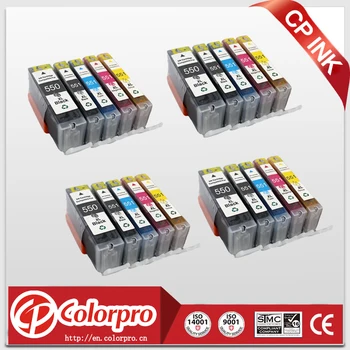 

20PK 4(PBK+BK+C+M+Y) Compatible ink PGI550 CLI551 for canon PIXMA IP7250 MG5450 MX925 MG5550 IX6850 MX725 MG5650 MG6650 MG6350