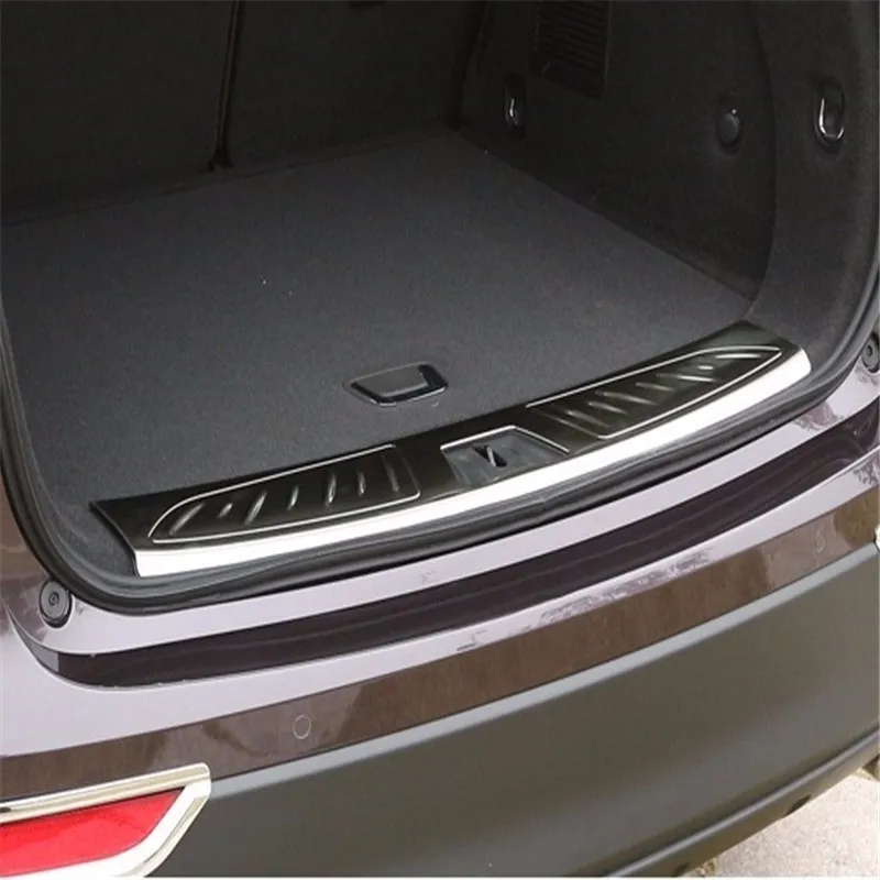 

automobile car styling accessories chromium rear fender guard plate stainless steel trunk bright modification FOR Buick Envision