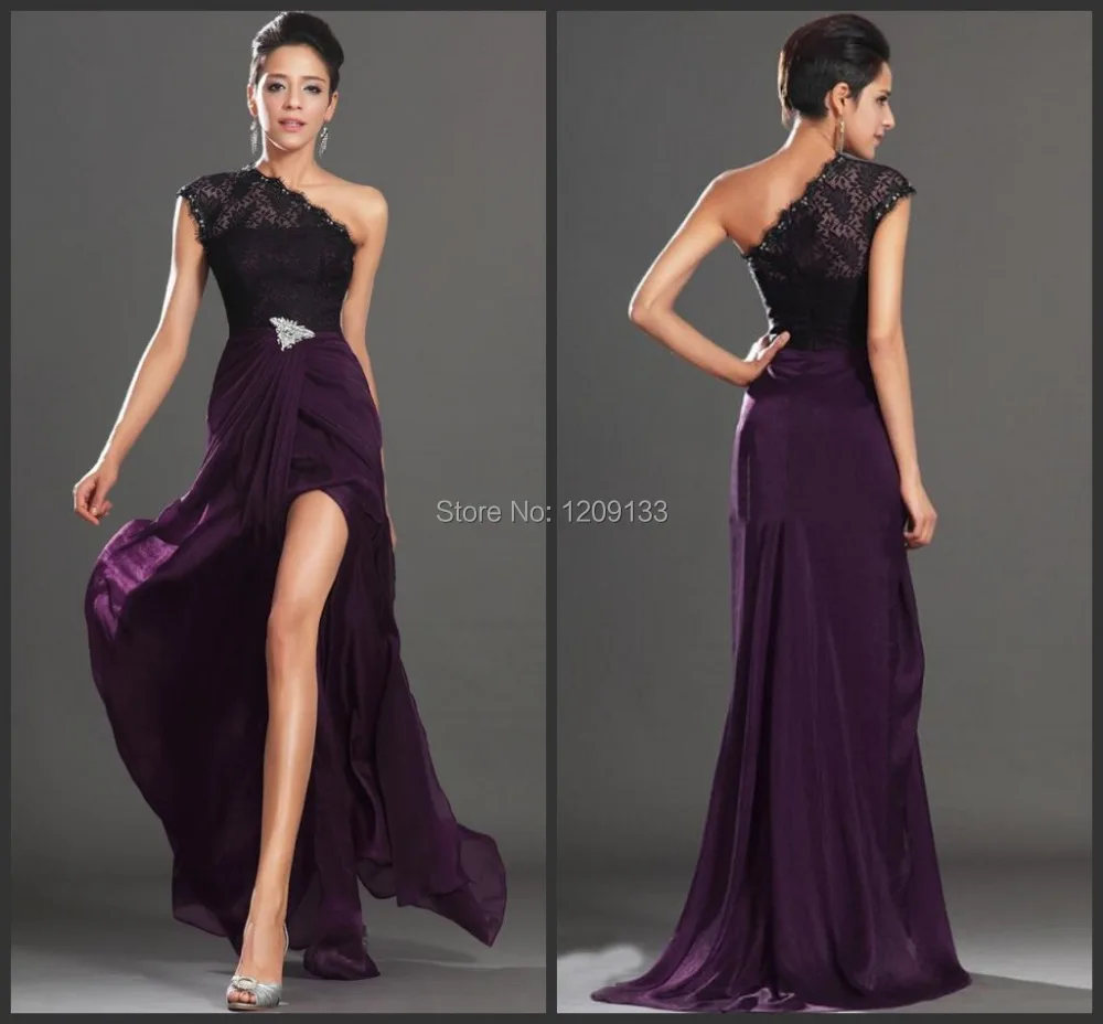 Dark Purple Prom Dresses 2014