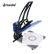 i-transfer 16″ x 24 ” T-shirts Heat Press Transfer Machine Manual Sublimation Machine Printer Sapphire HPM-09A46