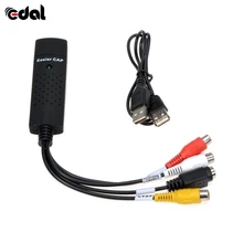 Универсальный USB 2,0 Easycap Аудио Видео DVD VHS записывающая карта конвертер ПК адаптер