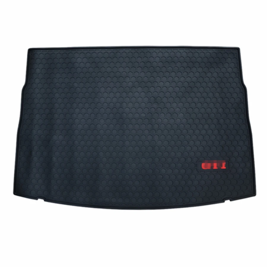 

For Volkswagen GTI7 Dedicated Car Cargo Rear Trunk Mat Boot Liner Tray Rubber Texture All Weather Waterproof