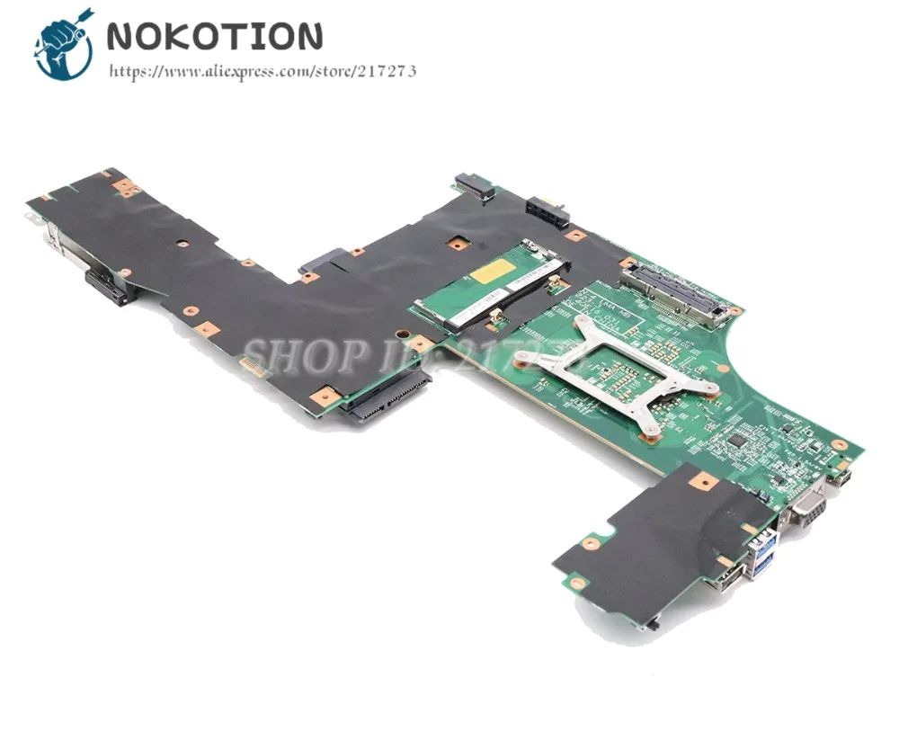 NOKOTION لينوفو T530 T530I اللوحة المحمول QM77 USB3.0 04X1483 48.4QE16.031 11S0C55251 الرئيسي مجلس QM77 DDR3