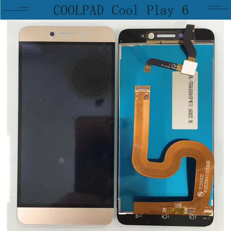 Оригинальный Для Coolpad Cool Play 6 ЖК-дисплей в сборе + Сенсорная панель экрана для