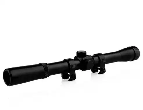 4x20 Air стрелковая телескопическая Scope прицел + крепления охотничий Снайперский