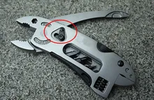 Multifunción 4 en 1 llave Alicates alicates cuchillo Plegable del Acero Inoxidable del Viaje Al Aire Libre