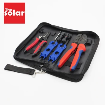 

1set X LY2546B PV Crimping tool kits for PV connector 2.5 4 6.0mm2 solar cable Crimp tools DIY power system connect plier