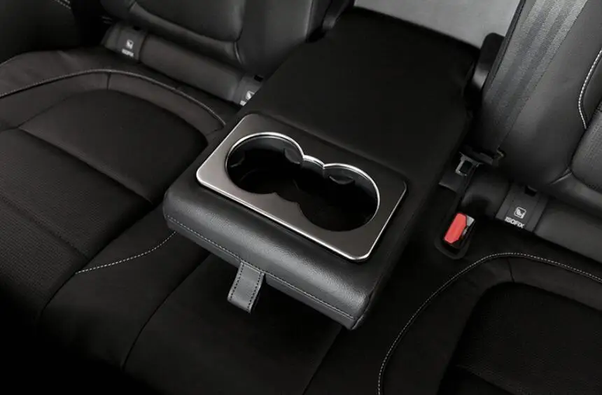 Для Jaguar F-RitmoX761 2016 2017 матовая ABS plastica Cromata заднего сиденья Copertura в Vetro делла Tazza ди Acqua