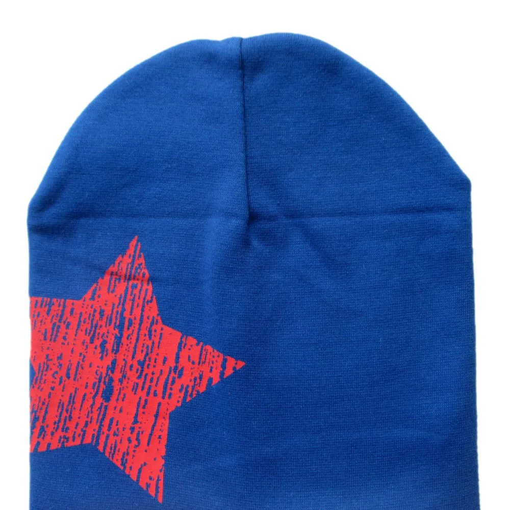

Spring Infant Hat Autumn Caps Colorful Print Star Baby Beanie For Boys Girls Cotton Knit Hat Winter Hats Lowest Price #YL1