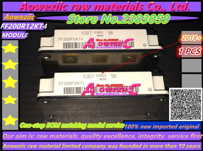 Aoweziic 2018+ 100% new imported original IGBT FF200R12KT4 FF300R12KT4 FF450R12KE4 FF450R12KT4 power module Aoweziic 2018+ 100% new imported original IGBT FF200R12KT4 FF300R12KT4 FF450R12KE4 FF450R12KT4 power module