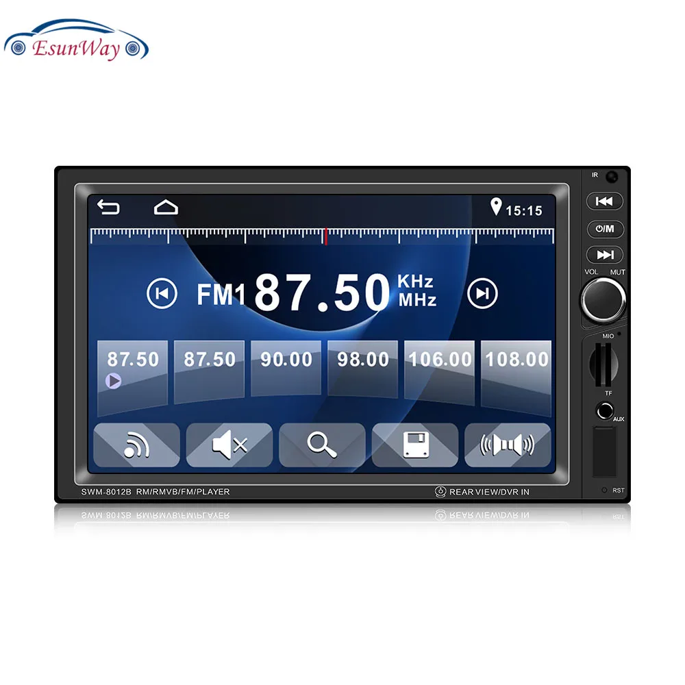 

Universal Fit 2 Din 7Inch Bluetooth HD Screen Car MP5 Player with/without GPS FM Radio Tuner Remote Control Reverse Camera