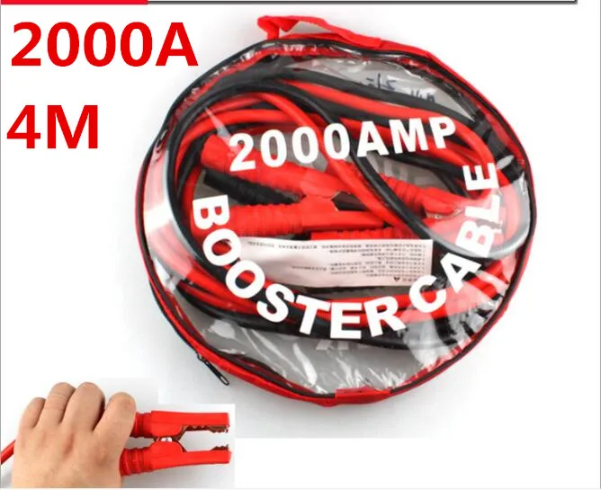 

2.5M 3M 4M 1800A Emergency Power Charging Booster Cable Car Battery Jumper Lgnition Wires Car Accessories