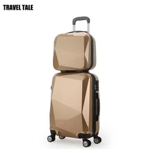 Travel tale 2" 24" 2" чемодан на колесиках дорожная сумка для путешествий чемодан для багажа из АБС-пластика на колесах