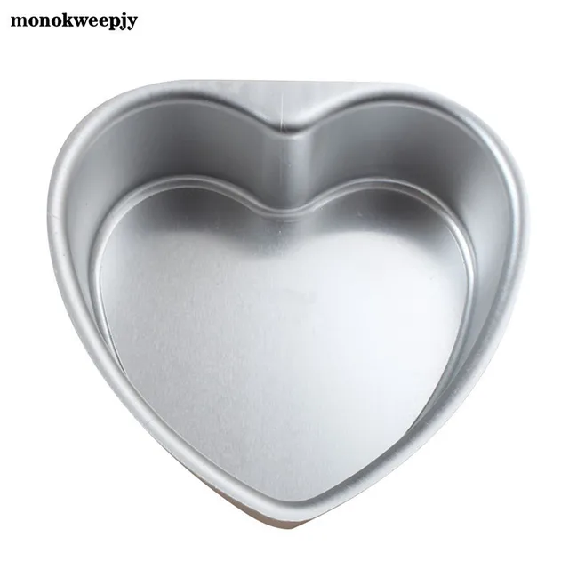 aliexpress com buy large heart shape cheesecake pan chiffon cakes