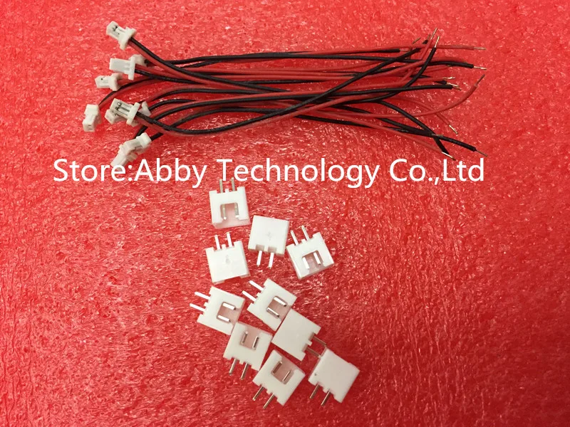 10 sets/lot Mini. Micro JST 1.25mm 2-Pin Connector with Wire | Обустройство дома