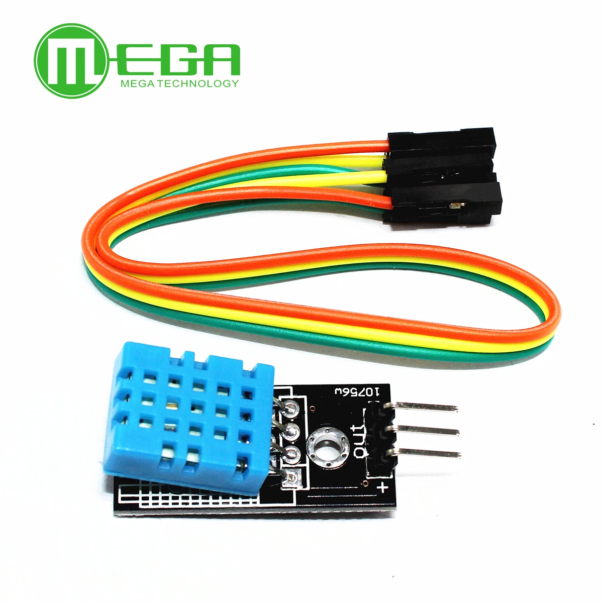 

10pcs DHT11 Temperature And Relative Humidity Sensor Module with Cable for Arduino