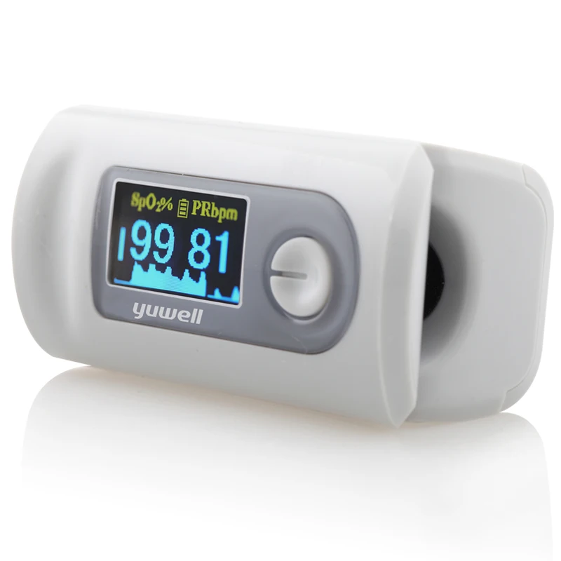 

Yuwell YX301 Portable Pulse Finger Oximeter Blood Oxygen Saturation Health Monitor LED Display Fingertip Oximetro de pulso