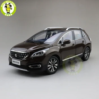 

1/18 China 3008 SUV Diecast Model Car Suv Toys Kids Boys Girls Gifts Brown