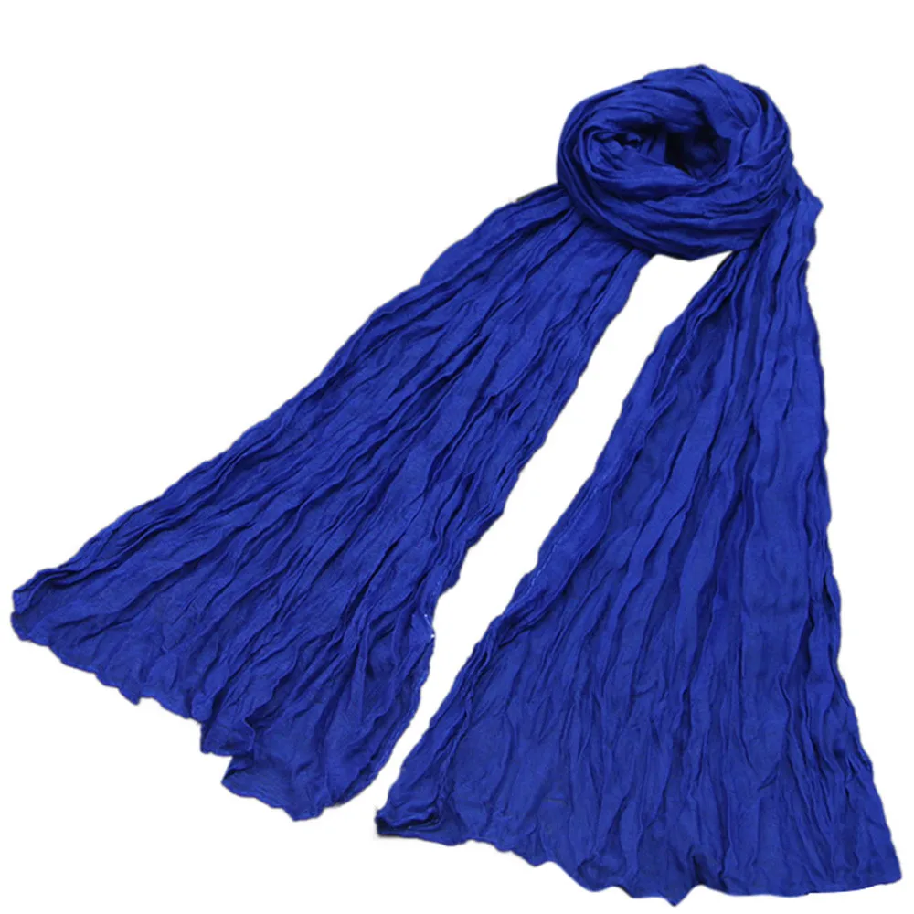 Женский Одноцветный шарф, летняя шаль, дышащий хлопок, лен, Смешанная шаль, женский длинный шарф, женские шарфы, шаль#10