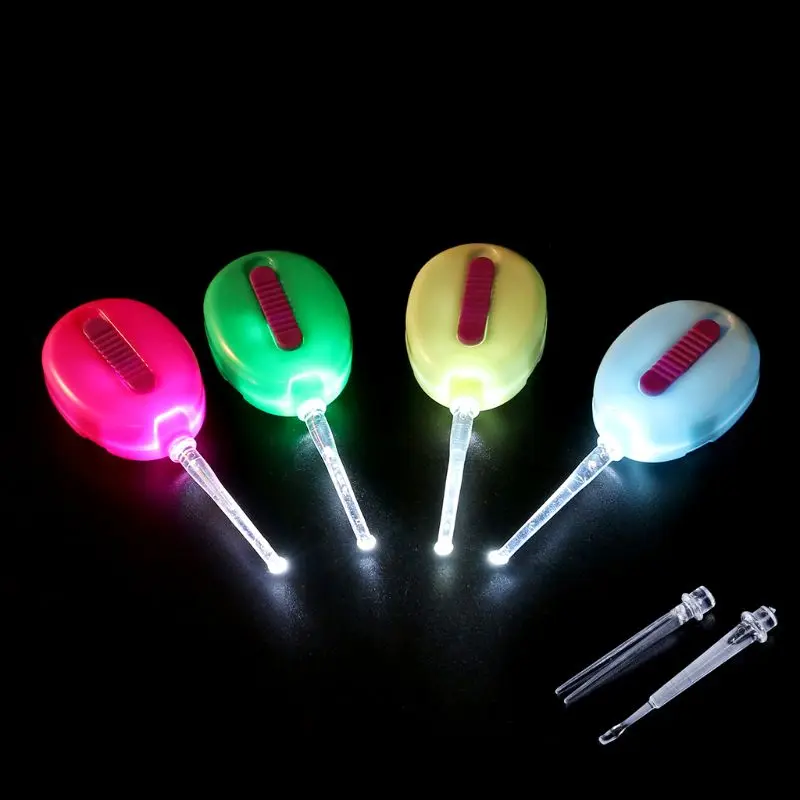 3 PCS Ear Pick Luminous Light Earwax Baby Care Nursing Kids Children Cleaner Multi Functional Flashlight Remover Safety