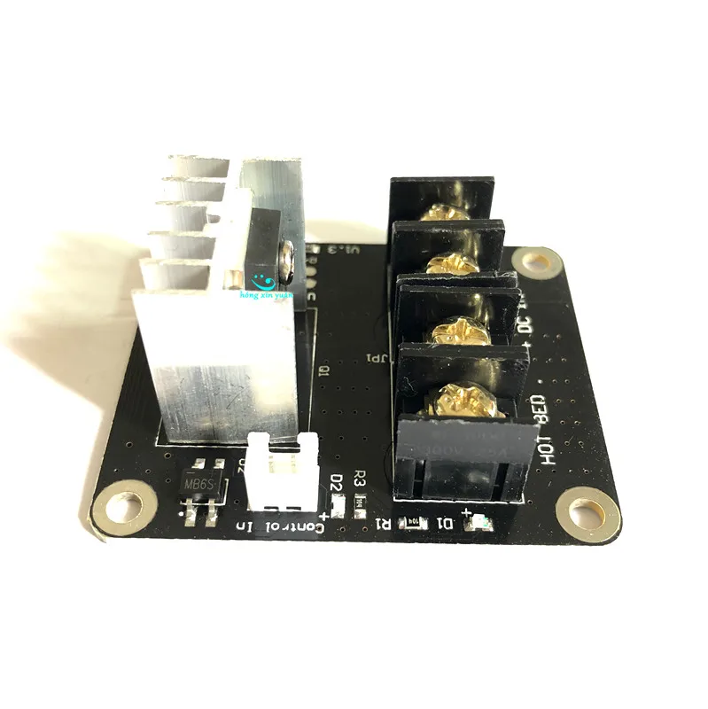 3D Printer Hot Bed Power Expansion Board Heating Controller MOSFET High Current Load Module 25A 12V or 24V for 3D Printer Parts